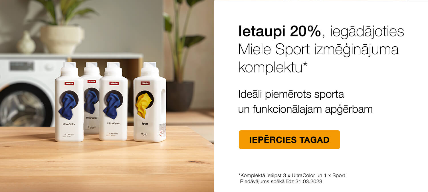 UltraColor un Sport mazgāšanas līdzekļa komplekts